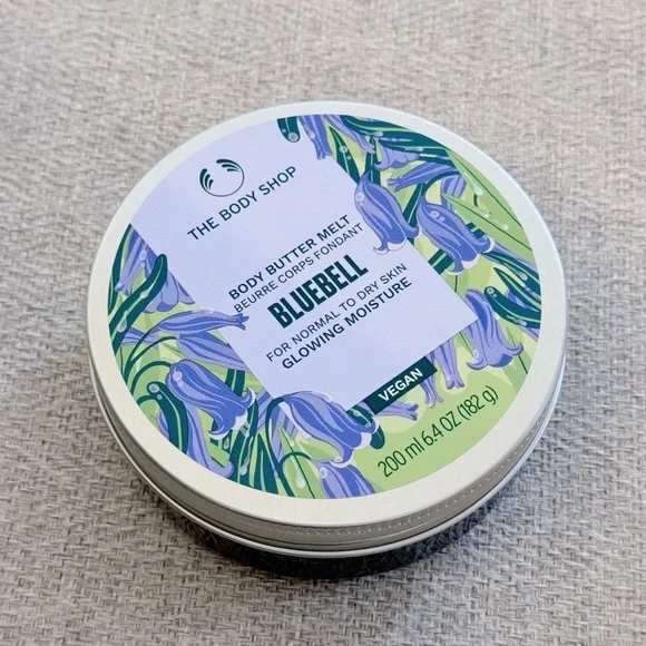 Limited Edition The Body Shop Bluebell Body Butter Melt 200ml - Picture 1 of 4